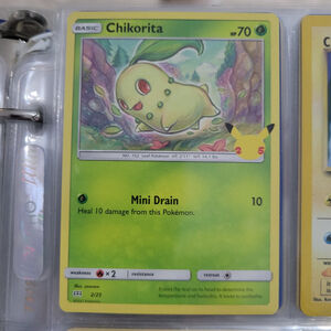 Pokemon Card Chikorita